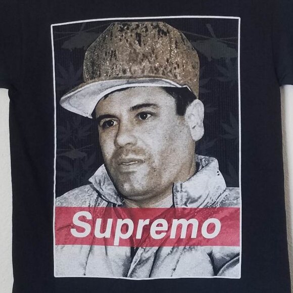 New "El Chapo Supremo" Unisex Silkscreen T-Shirt. Available From Small–3XL - Picture 2 of 2